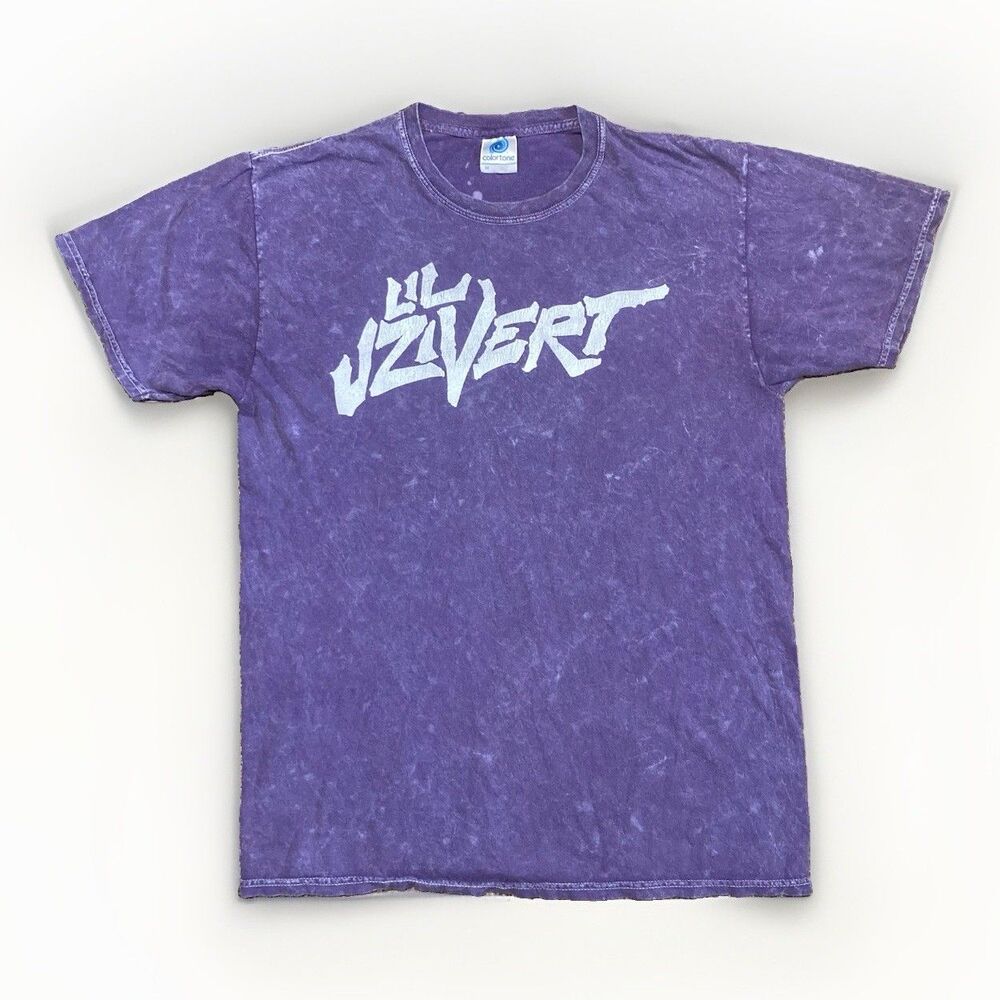 Lil Uzi Vert Hip Hop Grunge Rapper Music Purple Graphic T Shirt Size Medium